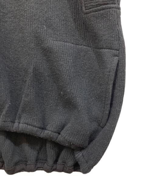 COGTHEBIGSMOKE（コグザビッグスモーク）COGTHEBIGSMOKE (コグザビッグスモーク) GISELLE ROLLNECK GILLET ブラック サイズ:Freeの古着・服飾アイテム