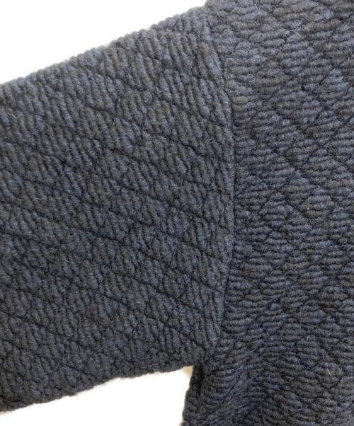 journal standard luxe（ジャーナルスタンダード ラックス）journal standard luxe (ジャーナルスタンダード ラックス) キルトウールワンピース ネイビー サイズ:FREEの古着・服飾アイテム