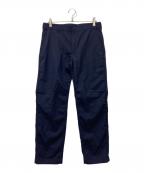 COMME des GARCONS HOMMEコムデギャルソン オム）の古着「ウールトロスリムトラウザース」｜ネイビー