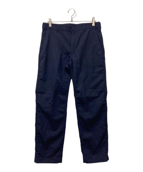 COMME des GARCONS HOMME（コムデギャルソン オム）COMME des GARCONS HOMME (コムデギャルソン オム) ウールトロスリムトラウザース ネイビー サイズ:Mの古着・服飾アイテム