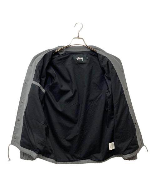 stussy（ステューシー）stussy (ステューシー) コーチジャケット グレー サイズ:Sの古着・服飾アイテム