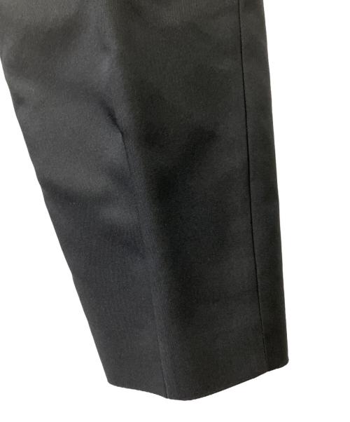 JIL SANDER（ジルサンダー）JIL SANDER (ジルサンダー) ハイウエストタックパンツ ブラック サイズ:32の古着・服飾アイテム