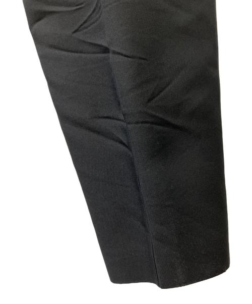 JIL SANDER（ジルサンダー）JIL SANDER (ジルサンダー) ハイウエストタックパンツ ブラック サイズ:32の古着・服飾アイテム