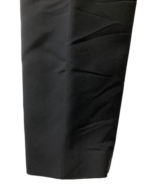 JIL SANDER（ジルサンダー）JIL SANDER (ジルサンダー) ハイウエストタックパンツ ブラック サイズ:32の古着・服飾アイテム