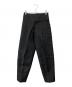 JIL SANDER（ジルサンダー）の古着「ハイウエストタックパンツ」｜ブラック