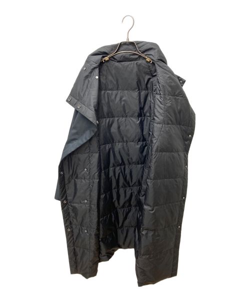 BASILE 28（バジーレ28）BASILE 28 (バジーレ28) ライナー付きリバーシブル ダウンコート ブラック サイズ:9の古着・服飾アイテム