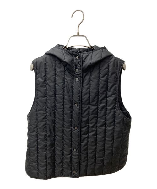 BASILE 28（バジーレ28）BASILE 28 (バジーレ28) ライナー付きリバーシブル ダウンコート ブラック サイズ:9の古着・服飾アイテム