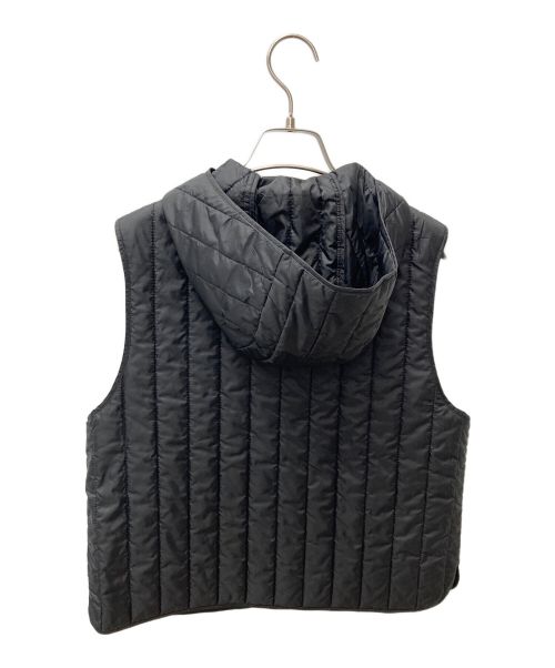 BASILE 28（バジーレ28）BASILE 28 (バジーレ28) ライナー付きリバーシブル ダウンコート ブラック サイズ:9の古着・服飾アイテム