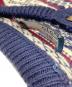 中古・古着 POLO RALPH LAUREN (ポロ・ラルフローレン) ノルディック柄丸首カーディガン KR-RL-HW3740 ネイビー サイズ:3L：7000円