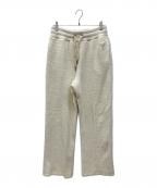 AMI Alexandre Mattiussiアミアレクサンドルマテュッシ）の古着「ボアフリースイージーパンツ」｜アイボリー