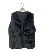 Barbourバブアー）の古着「ファーライナーベスト 2002103」｜ブラック