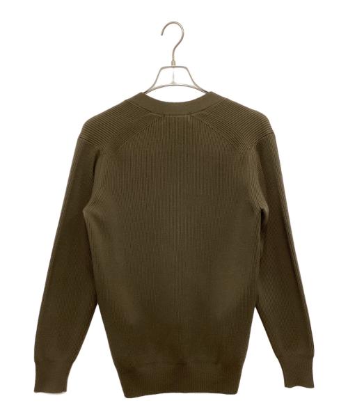 Graphpaper（グラフペーパー）Graphpaper (グラフペーパー) High Density Cardigan カーキの古着・服飾アイテム