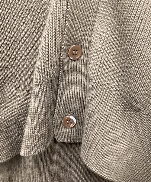 Graphpaper（グラフペーパー）Graphpaper (グラフペーパー) High Density Cardigan カーキの古着・服飾アイテム