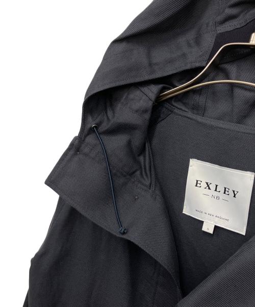 EXLEY NB（エクスレイ エヌビー）EXLEY NB (エクスレイ エヌビー) リネンアノラックジャケット ブラック サイズ:Sの古着・服飾アイテム