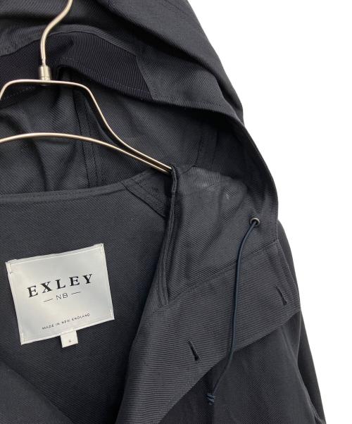 EXLEY NB（エクスレイ エヌビー）EXLEY NB (エクスレイ エヌビー) リネンアノラックジャケット ブラック サイズ:Sの古着・服飾アイテム
