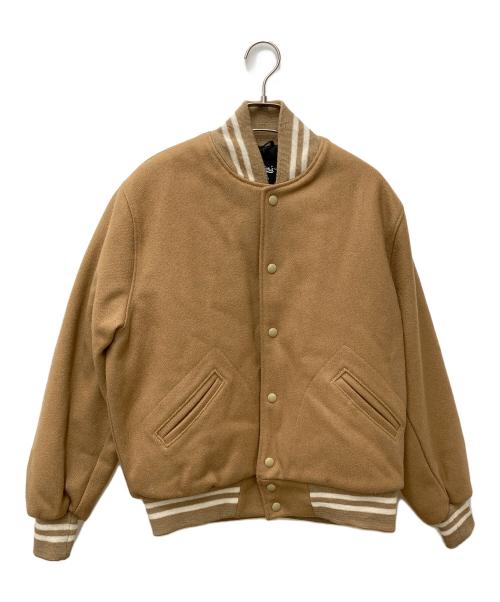 SETTLEMIER’S（セトルマイアーズ）SETTLEMIER’S (セトルマイアーズ) スタジャン ベージュ サイズ:36の古着・服飾アイテム