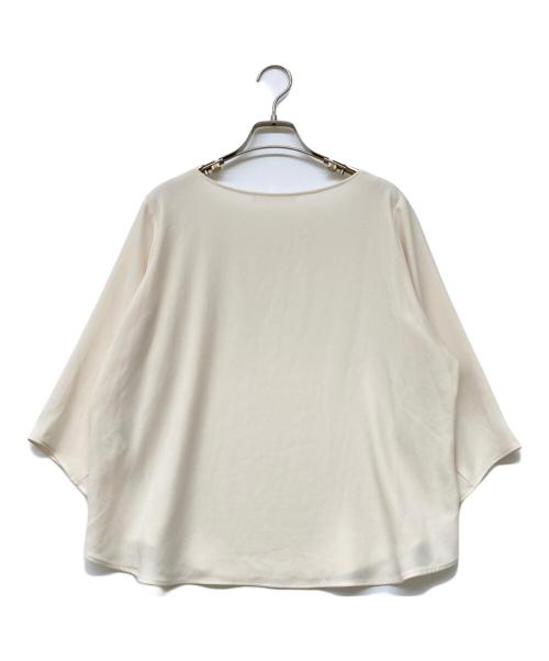Col Pierrot（コルピエロ）Col Pierrot (コルピエロ) 3/4 Sleeve Blouse アイボリー サイズ:‐の古着・服飾アイテム
