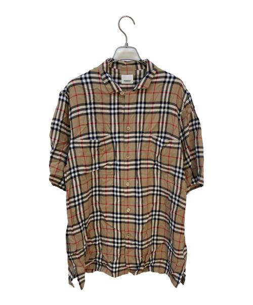 BURBERRY（バーバリー）BURBERRY (バーバリー) Vintage Check Twill Shirt ベージュ サイズ:-の古着・服飾アイテム