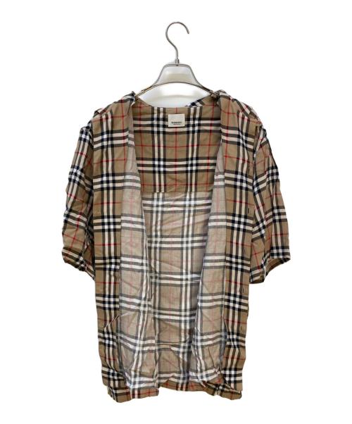 BURBERRY（バーバリー）BURBERRY (バーバリー) Vintage Check Twill Shirt ベージュ サイズ:-の古着・服飾アイテム