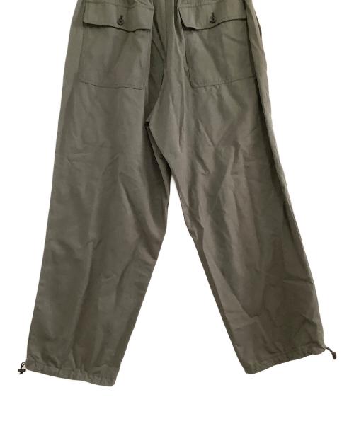 ATON（エイトン）ATON (エイトン) HEAVY TWIST NYLON UTILITY PANTS カーキ サイズ:04の古着・服飾アイテム