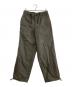ATON（エイトン）の古着「HEAVY TWIST NYLON UTILITY PANTS」｜カーキ