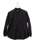 COMOLIコモリ）の古着「コモリシャツ」｜ブラック