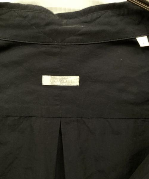 COMOLI（コモリ）COMOLI (コモリ) コモリシャツ ブラック サイズ:2の古着・服飾アイテム