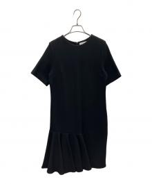 LE CIEL BLEU（ルシェルブルー）の古着「フレアワンピース」｜ブラック