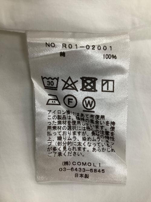 COMOLI（コモリ）COMOLI (コモリ) コモリシャツ ホワイト サイズ:2の古着・服飾アイテム