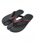 Maison Margielaメゾンマルジェラ）の古着「タビサンダル」｜ブラック×ブラウン