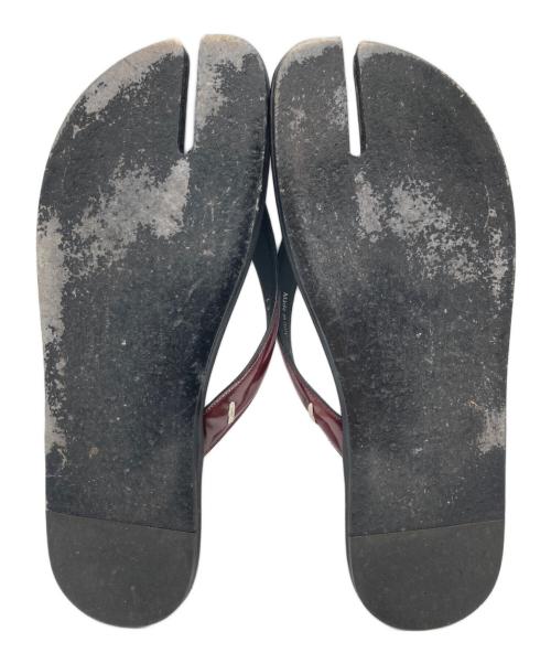 Maison Margiela（メゾンマルジェラ）Maison Margiela (メゾンマルジェラ) タビサンダル ブラック×ブラウン サイズ:41の古着・服飾アイテム
