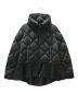 MONCLER（モンクレール）の古着「スタンドカラーフリルダウンジャケット」｜ブラック