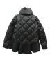 MONCLER (モンクレール) スタンドカラーフリルダウンジャケット ブラック：40000円