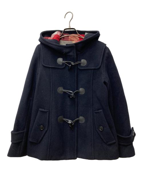 BLUE LABEL CRESTBRIDGE（ブルーレーベルクレストブリッジ）BLUE LABEL CRESTBRIDGE (ブルーレーベルクレストブリッジ) ショートダッフルコート　55B21-290-29 ネイビー サイズ:38の古着・服飾アイテム