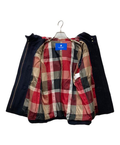 BLUE LABEL CRESTBRIDGE（ブルーレーベルクレストブリッジ）BLUE LABEL CRESTBRIDGE (ブルーレーベルクレストブリッジ) ショートダッフルコート　55B21-290-29 ネイビー サイズ:38の古着・服飾アイテム