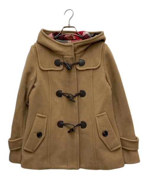 BLUE LABEL CRESTBRIDGE（ブルーレーベルクレストブリッジ）BLUE LABEL CRESTBRIDGE (ブルーレーベルクレストブリッジ) ショートダッフルコート　55B21-290-40 ベージュ サイズ:38の古着・服飾アイテム