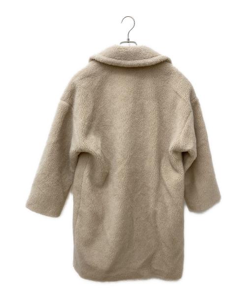 WEEKEND Max Mara（ウィークエンド マックスマーラ）WEEKEND Max Mara (ウィークエンド マックスマーラ) テディベアコート ベージュ サイズ:SIZE 38の古着・服飾アイテム