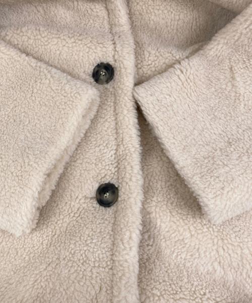 WEEKEND Max Mara（ウィークエンド マックスマーラ）WEEKEND Max Mara (ウィークエンド マックスマーラ) テディベアコート ベージュ サイズ:SIZE 38の古着・服飾アイテム