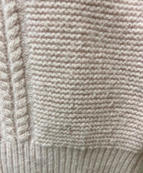 SLOANE（スローン）SLOANE (スローン) ケーブルニット SL6W-228 ピンク サイズ:４の古着・服飾アイテム