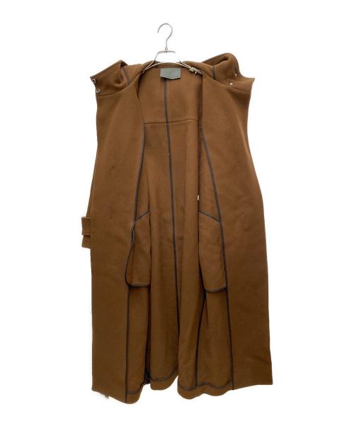 uncrave（アンクレイヴ）uncrave (アンクレイヴ) プルーフメルトンダッフルコート COUVBW0502 ブラウン サイズ:1の古着・服飾アイテム