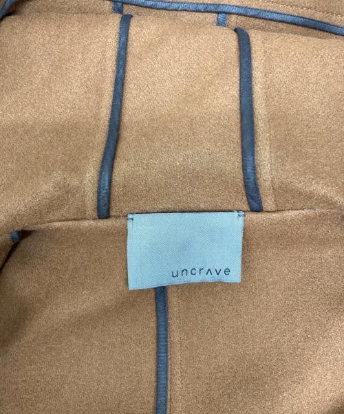 uncrave（アンクレイヴ）uncrave (アンクレイヴ) プルーフメルトンダッフルコート COUVBW0502 ブラウン サイズ:1の古着・服飾アイテム