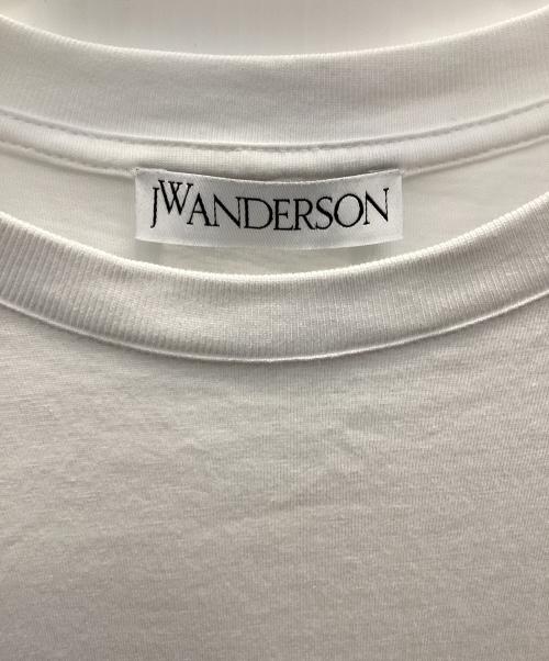 J.W.ANDERSON（ジェイダブリューアンダーソン）J.W.ANDERSON (ジェイダブリューアンダーソン) Anchor Logo Patch S/S T-shirt ホワイト サイズ:Ｓの古着・服飾アイテム