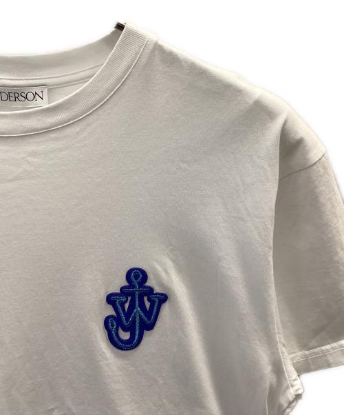 J.W.ANDERSON（ジェイダブリューアンダーソン）J.W.ANDERSON (ジェイダブリューアンダーソン) Anchor Logo Patch S/S T-shirt ホワイト サイズ:Ｓの古着・服飾アイテム