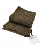 RED VALENTINOレッドヴァレンティノ）の古着「マフラー」｜カーキ