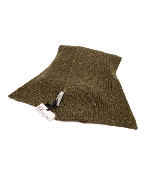 RED VALENTINO（レッドヴァレンティノ）RED VALENTINO (レッドヴァレンティノ) マフラー カーキ 未使用品の古着・服飾アイテム