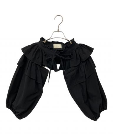 中古・古着通販】papier (パピエ) Holder blouse ブラック サイズ:Free