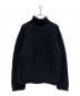 BATONER（バトナ―）の古着「ウールチャンキーシグネチャーハイネックニット」｜ネイビー