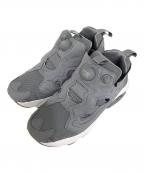 REEBOKリーボック）の古着「インスタ ポンプ フューリー　ローカットスニーカー」｜グレー