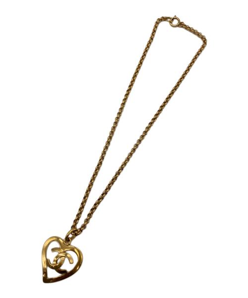 CHANEL（シャネル）CHANEL (シャネル) ココマークハートネックレスの古着・服飾アイテム