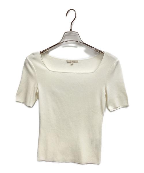 EPOCA（エポカ）EPOCA (エポカ) キュプラベーシックプルオーバー アイボリー サイズ:40の古着・服飾アイテム